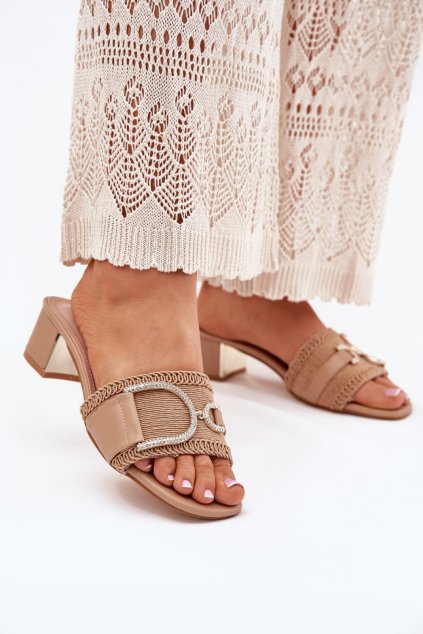 Pantofle  model 214132 Step in style (Velikost 37)