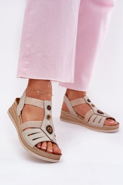 Bota na klínech  model 215013 Step in style (Velikost 37)