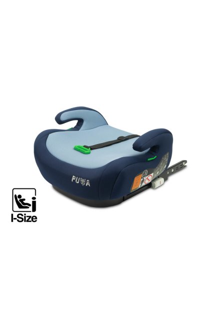 podsedak do auta isofix i size puma modry