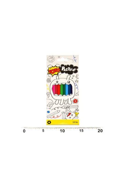 Pastelky 12 ks, TOTO, W811031