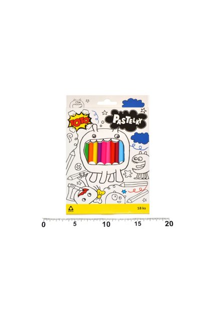 Pastelky ERGO 18 ks, TOTO, W811037