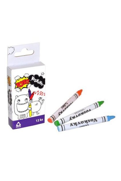 Voskovky ERGO 12 ks, TOTO, W831141
