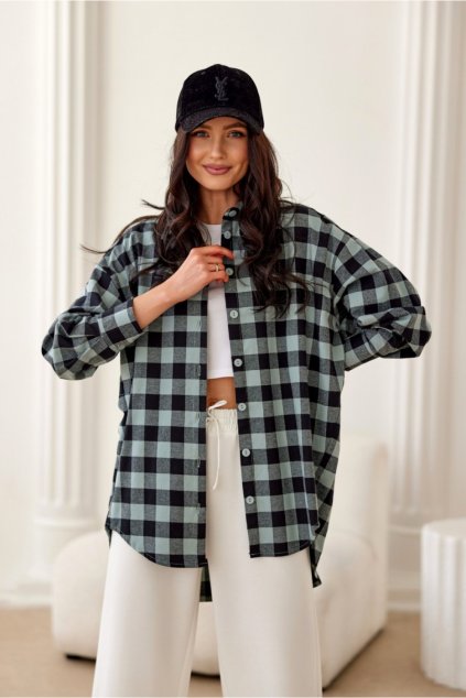 Košile s dlouhým rukávem  model 208507 Roco Fashion (Velikost L/XL)