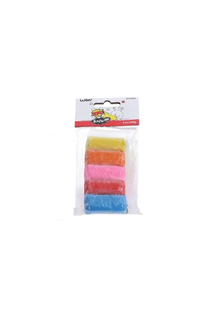 Plastelína 5 ks (100g), TOTO, W833600