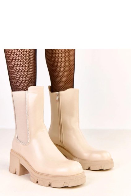 Boty na podpatku  model 219632 Solea (Velikost 39)