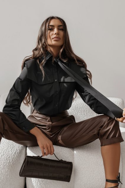 Košile s dlouhým rukávem  model 219513 LaBalancia (Velikost L)