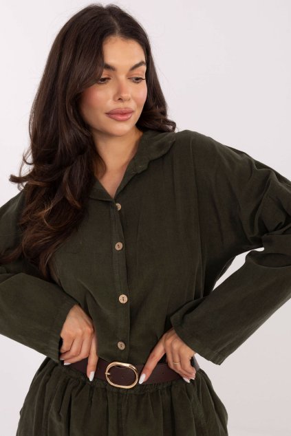 Košile s dlouhým rukávem  model 220823 Italy Moda (Velikost universal)