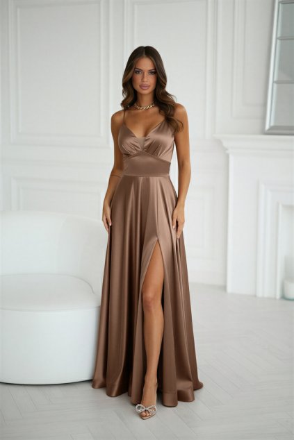 Dlouhé šaty  model 220834 Bicotone (Velikost 34)