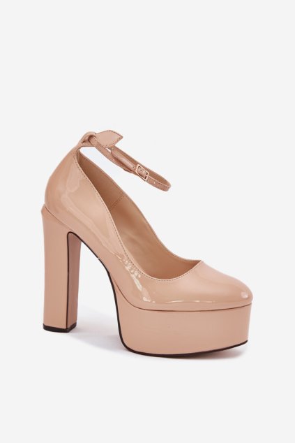 Lodičky na sloupku model 213886 Step in style (Velikost 36)