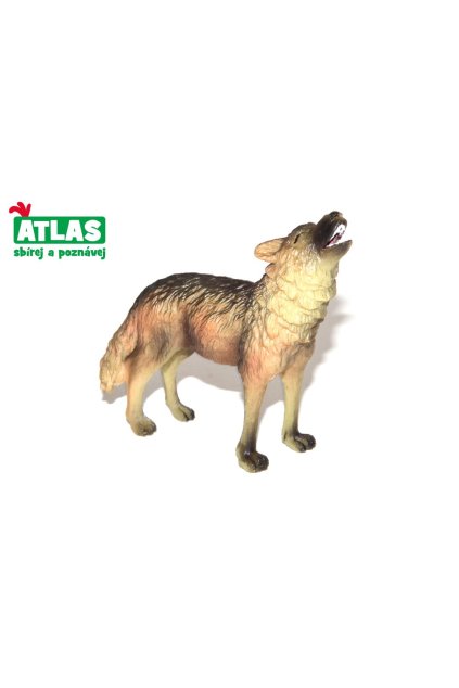 A - Figurka Vlk 7 cm, Atlas, W101842