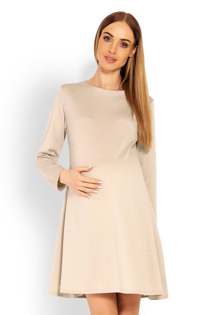 Těhotenské šaty model 114504 PeeKaBoo (Velikost S/M)