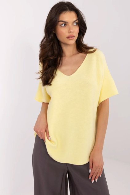 Svetr s krátkým rukávem  model 211455 Italy Moda (Velikost universal)