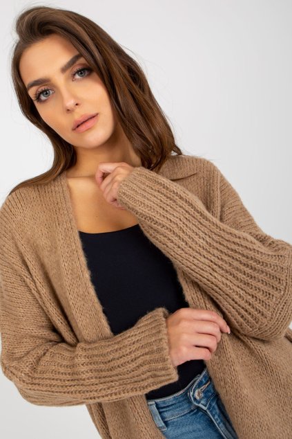 Svetr na zapínání  model 170734 Och Bella (Velikost universal)