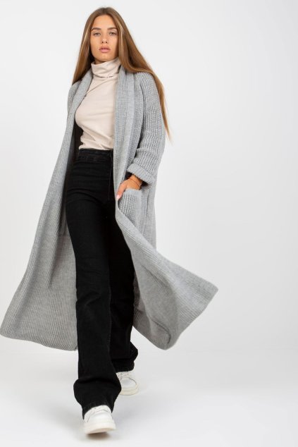 Svetr na zapínání  model 170991 Och Bella (Velikost universal)