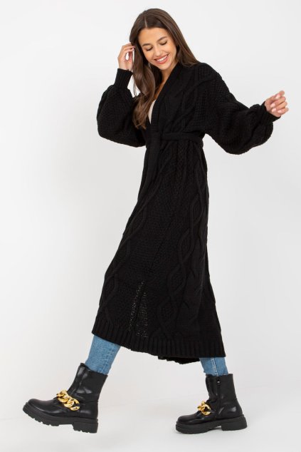 Svetr na zapínání  model 170824 Rue Paris (Velikost universal)