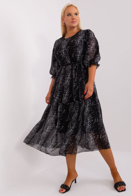 šaty plus size model 182293 Lakerta (Velikost M/L)