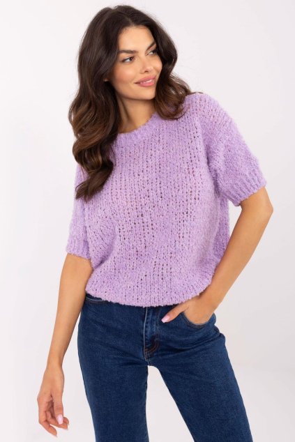 Svetr s krátkým rukávem  model 207601 Italy Moda (Velikost universal)