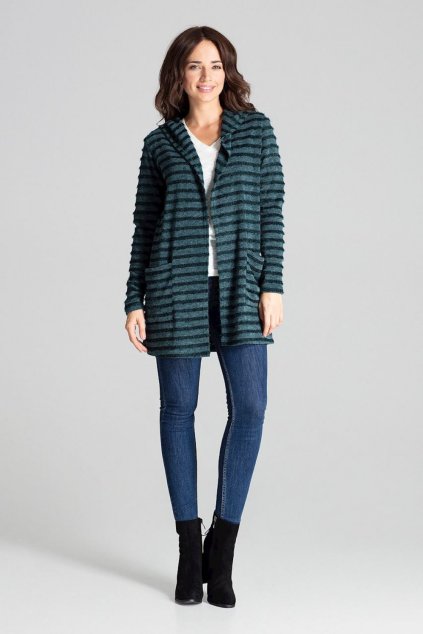 Svetr na zapínání  model 139346 Lenitif (Velikost S/M)