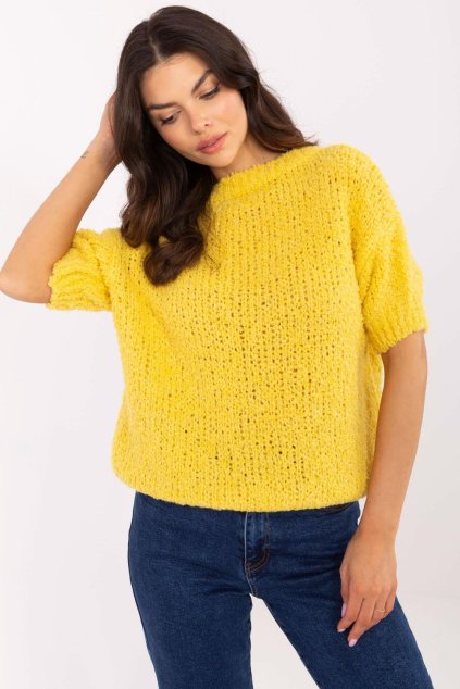 Svetr s krátkým rukávem  model 207600 Italy Moda (Velikost universal)