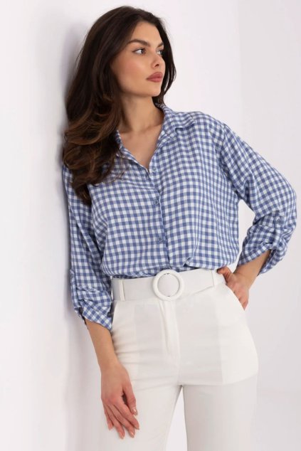 Košile s dlouhým rukávem  model 210004 Italy Moda (Velikost universal)