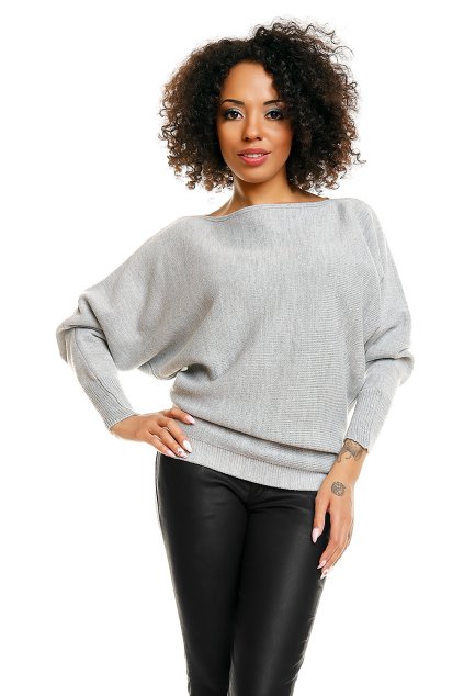 Svetr s netopýřími rukávy  model 84282 PeeKaBoo (Velikost universal)
