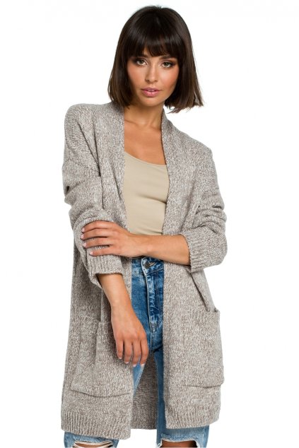 Svetr na zapínání  model 121232 BE Knit (Velikost universal)