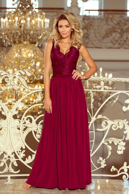 Dlouhé šaty  model 124387 Numoco (Velikost s)