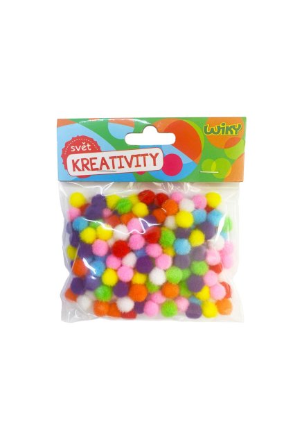 Pom pom 10mm, 180ks, W011809