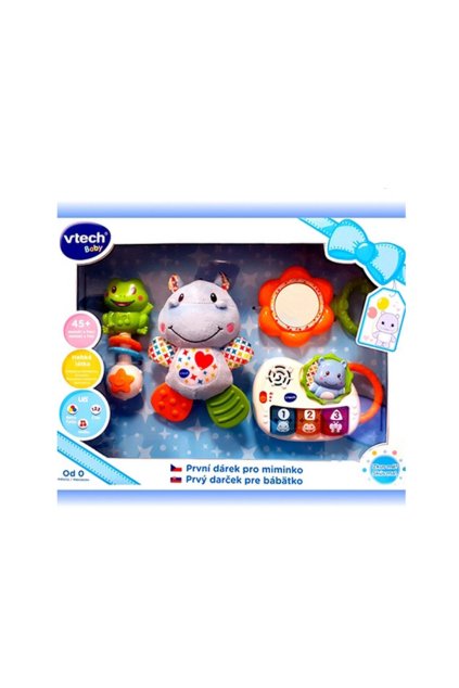 Vtech První dárek pro miminko (CZ) - modrý, Vtech, W006964