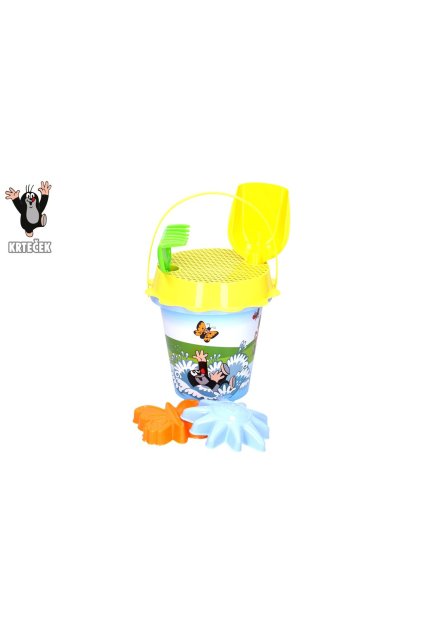 Písek sada Krtek 1,5 L modrá, Wiky, W013249