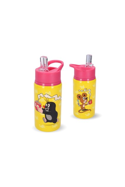 Láhev nerez Krtek 500 ml růžová, Wiky, W011926