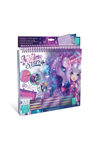 Kreativní sketchbook Fantasy Horses, Nebulous Stars, W007974