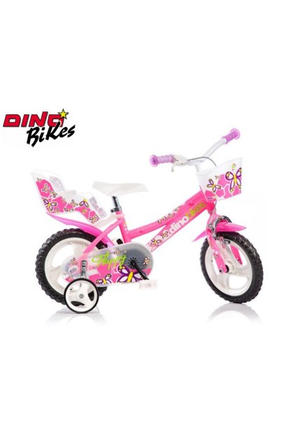 Dětské kolo růžové, Dino Bikes, W012677