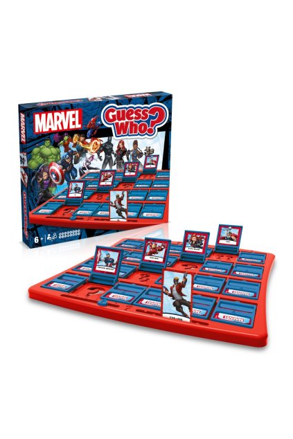 GUESS WHO Hra Marvel, Winning Moves, W030915