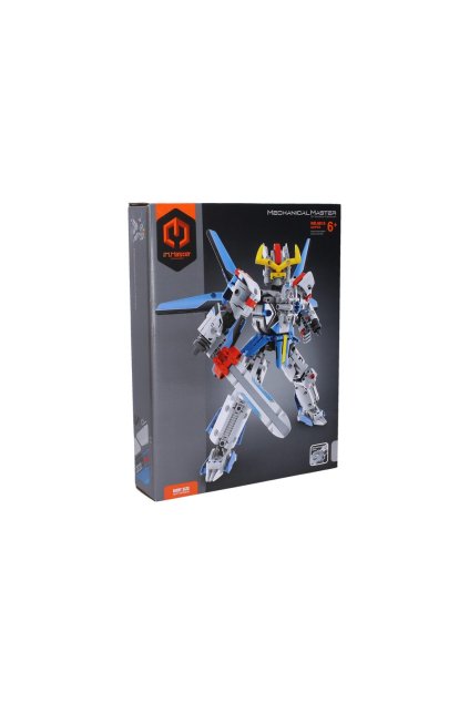 Stavebnice robot modrý 30 cm, Wiky kreativita, W028878