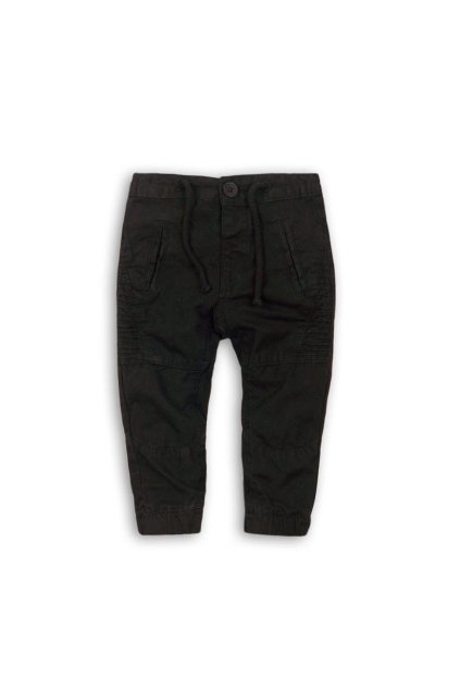 Kalhoty chlapecké s elastenem, Minoti, KID 5, černá - 104/110
