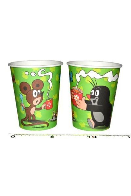 Párty kelímek Krtek a kamarádi 6 ks, 250 ml, WIKY, 171005