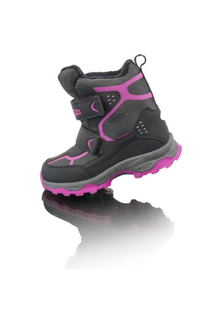 dívčí zimní boty WALE, Bugga, B00169-03, růžová - 38