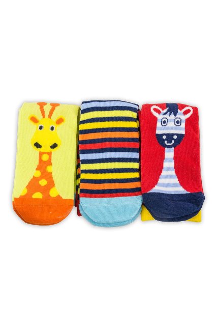 veselé ponožky FUNNY chlapecké - 3pack, Pidilidi, PD0140-02, kluk - 35-37