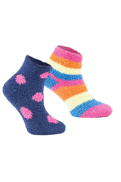 ponožky dívčí FLUFFY - 2pack, Pidilidi, PD0144-01, holka - 31-34
