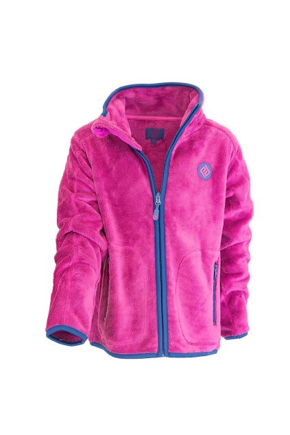 mikina dívčí chlupatá se stojáčkem, Pidilidi, PD1139-07, fuchsia - 116