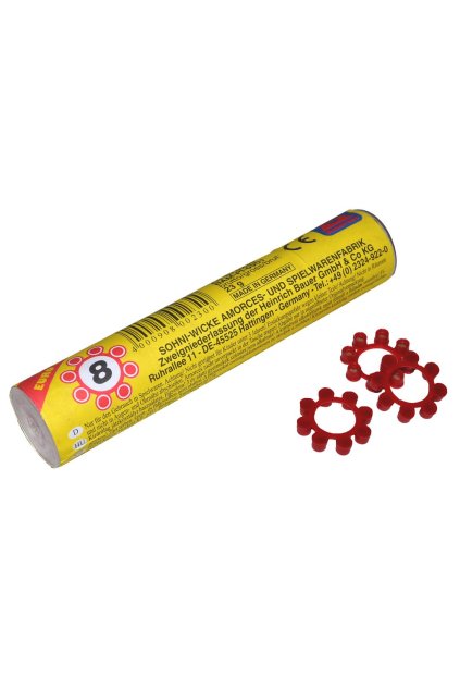 Náboje do pistole - kapsle věneček 8, Wiky, W210001