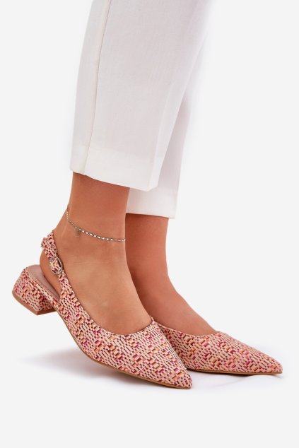 Sandály na podpatku  model 209434 Step in style (Velikost 36)