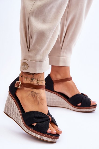 Bota na klínech model 179858 Step in style (Velikost 39)