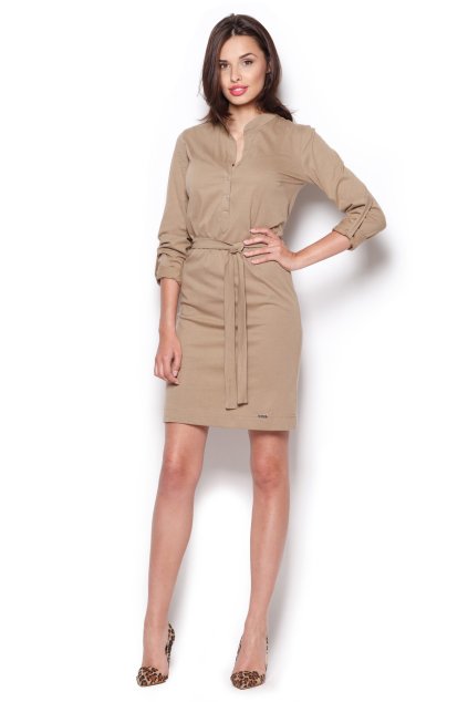 Denní šaty model 44467 Figl (Velikost XL)