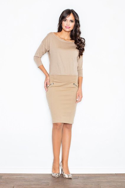 Denní šaty model 28100 Figl (Velikost s)