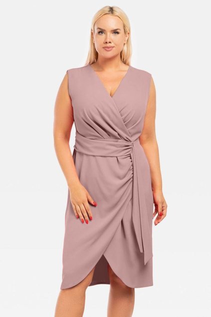 šaty plus size model 196872 Karko (Velikost 42)