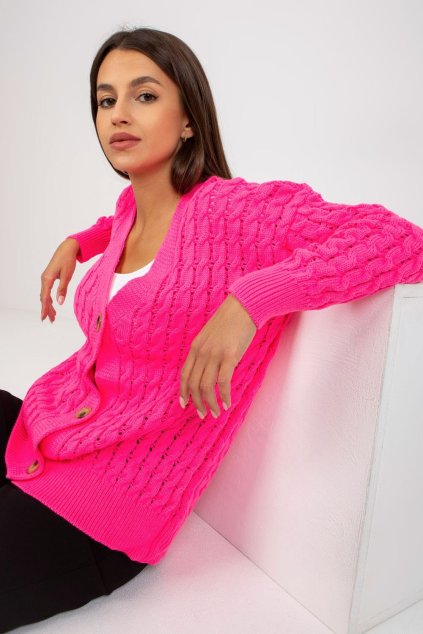 Svetr na zapínání  model 170807 Rue Paris (Velikost universal)