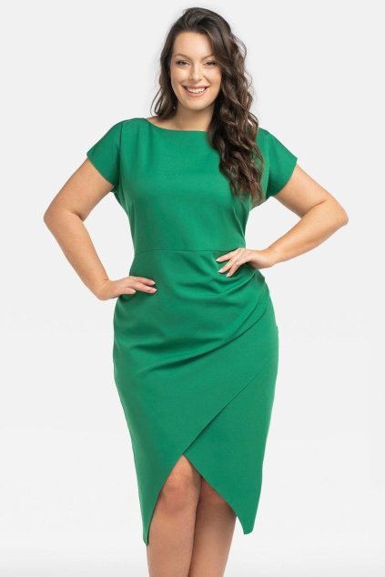 šaty plus size model 196873 Karko (Velikost 40)