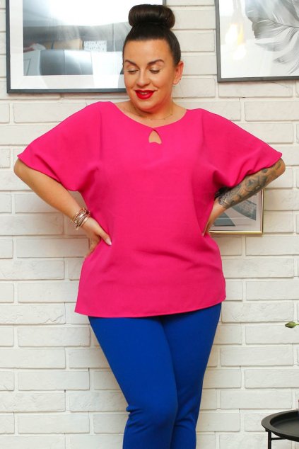 halenka plus size model 169031 Karko (Velikost 38/40)